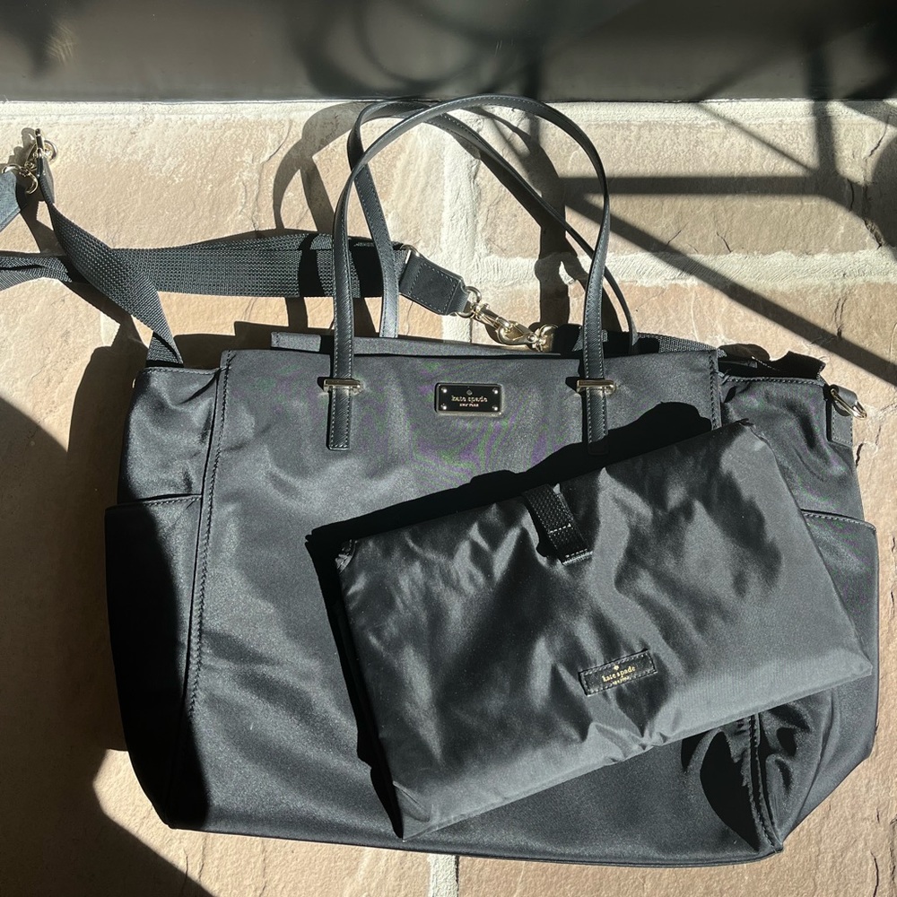 Kate Spade Baby bag with baby changing mat